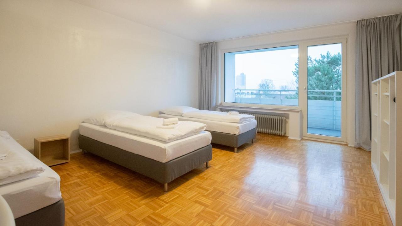 Raj Living - 1 Or 3 Room Apartments With Balcony - 20 Min Messe Dus & Airport Dus Мербуш Экстерьер фото